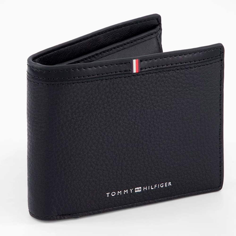 Tommy Hilfiger Bags Cartera plegable Corporate con solapa y logo