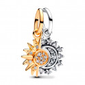 Charm colgante divisible de sol y luna 763585C01