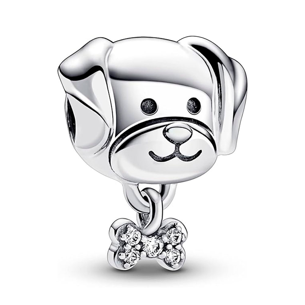Pandora Silver Charms Dog And Bone Pet Charm 792254C01