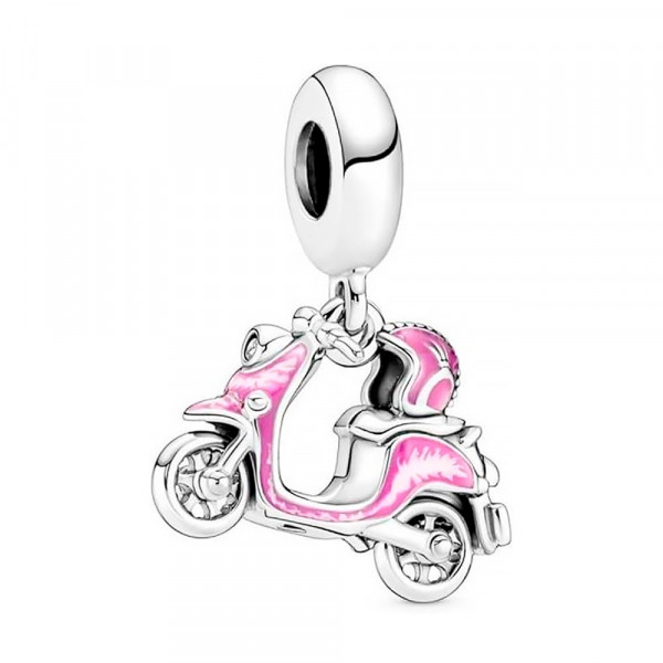 charm-colgante-moto-scooter-rosa-791057c01