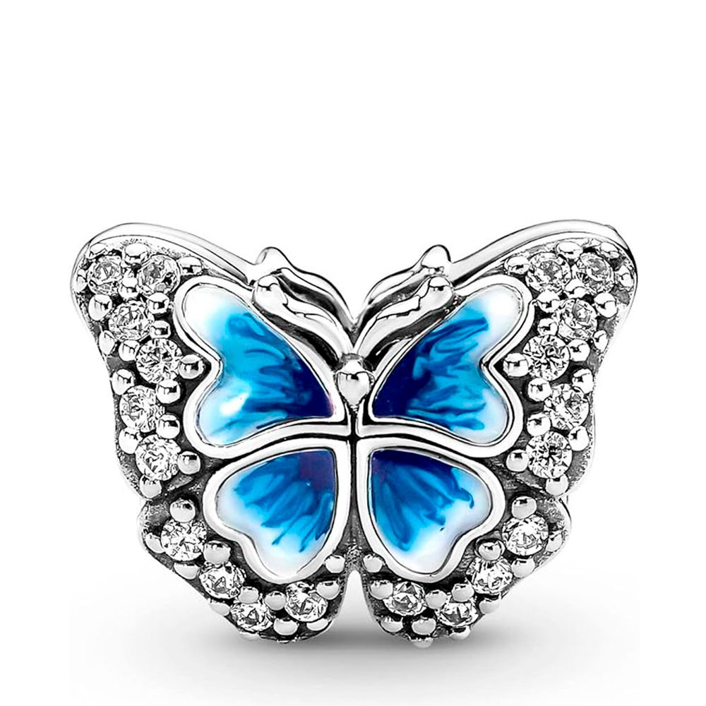 Pandora Blue Charms Bright Butterfly Charm 790761C01