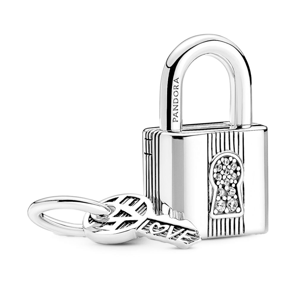 Pandora Charms VORHÄNGESCHLOSS UND SCHLÜSSELANHÄNGER 790088C01