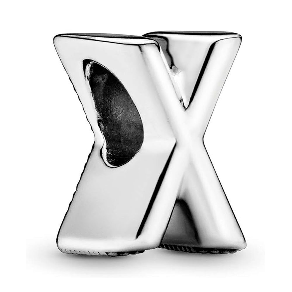Pandora Silver Charms Charm In Sterling Letter X 797478