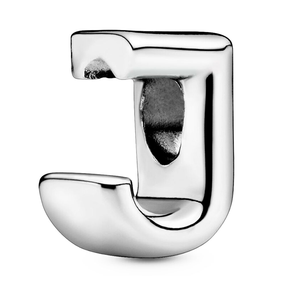 Pandora Silver Charms Charm In Sterling Letter J 797464
