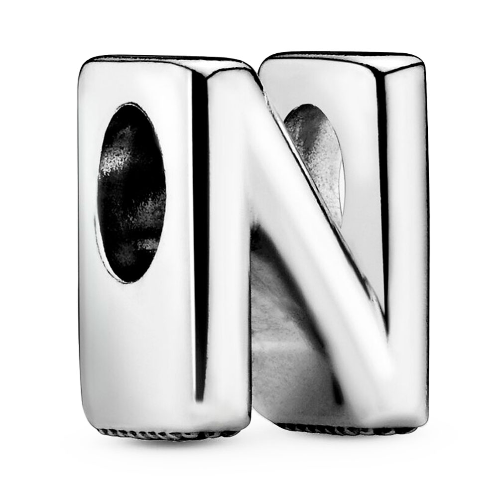 Pandora CHARM EN PLATA DE LEY LETRA N 797468