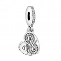 Charm colgante Amigas Para Siempre 791948CZ