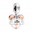 CHARM COLGANTE DOBLE MICKEY MOUSE DE DISNEY 780112C01
