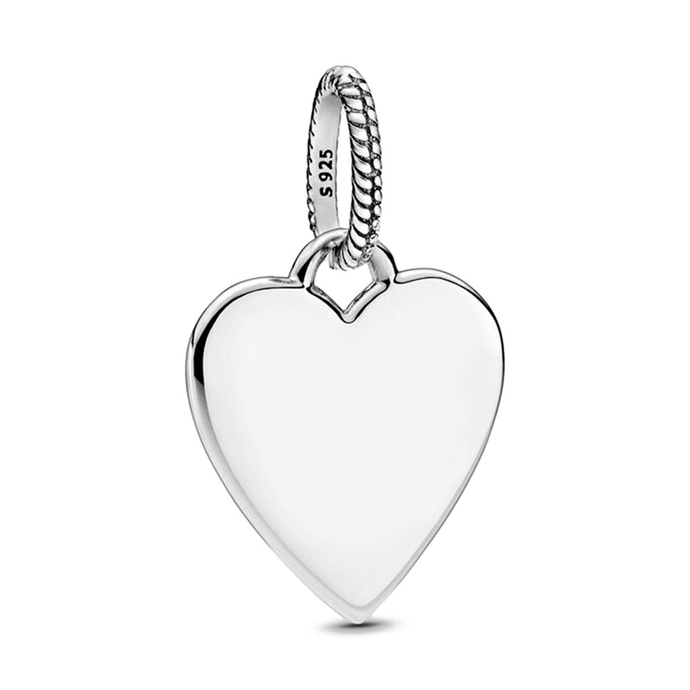 Pandora Silver Charms Charm Tag Heart 398914C00