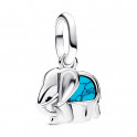 Charm MIni Colgante Elefante Azul 793858C01