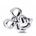 Disney Filigraner Mickey-Maus-Charm 793907C00