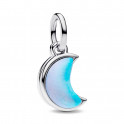 Double Crescent Moon Pendant Charm 794272C01