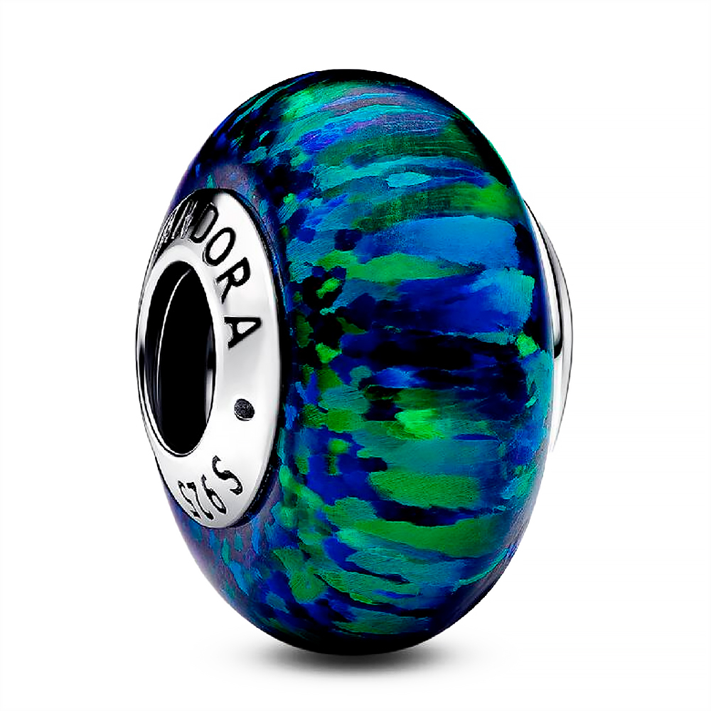 Pandora Green Charms Opalescent Charm 791691C04