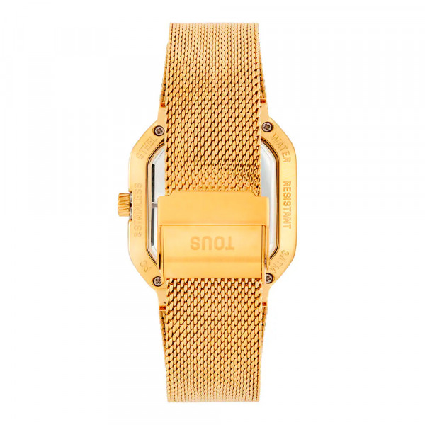 d-bear-party-analog-watch-with-gold-steel-bracelet