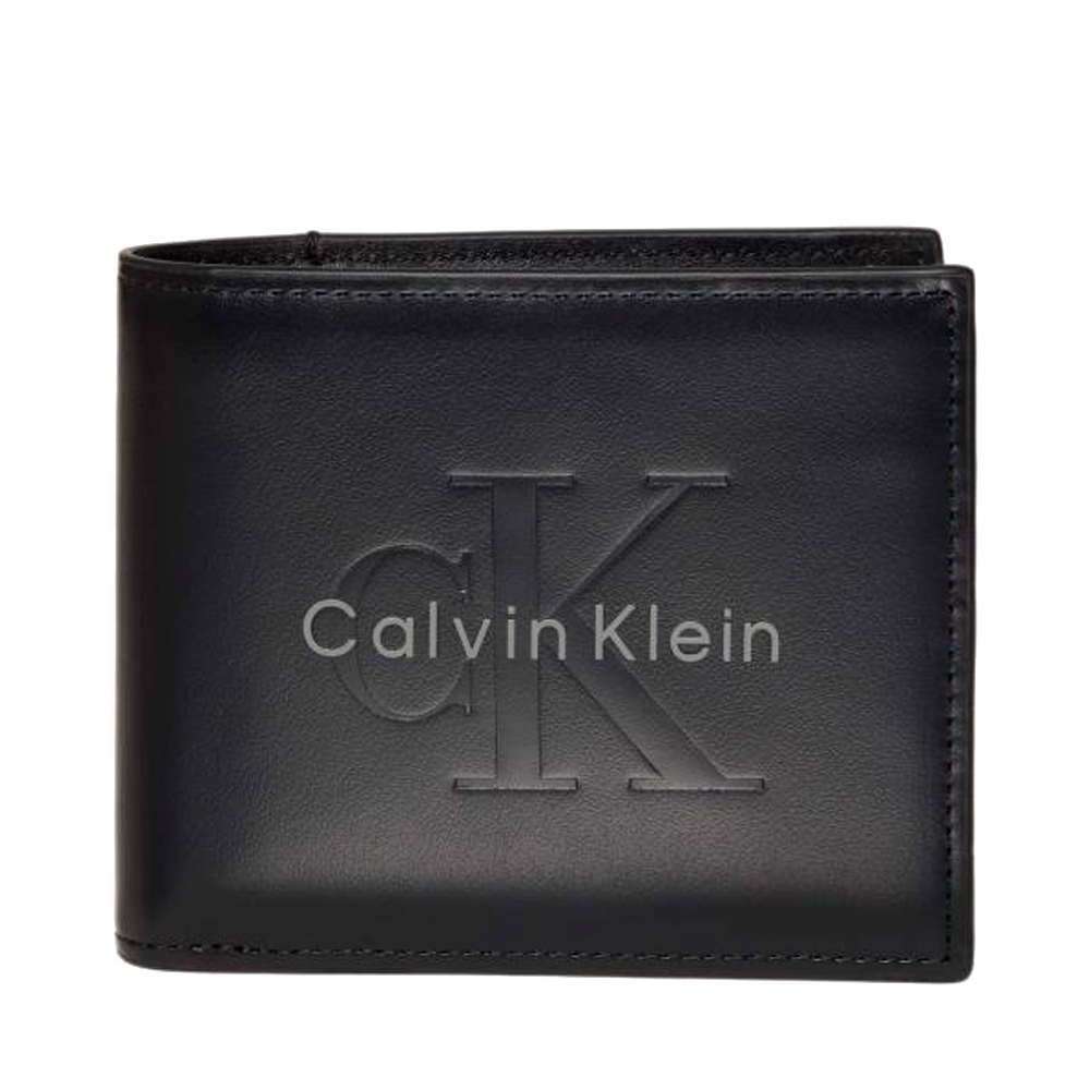 Calvin Klein Jeans Men's Wallets And Purses For Folded Wallet With Embossed Logo