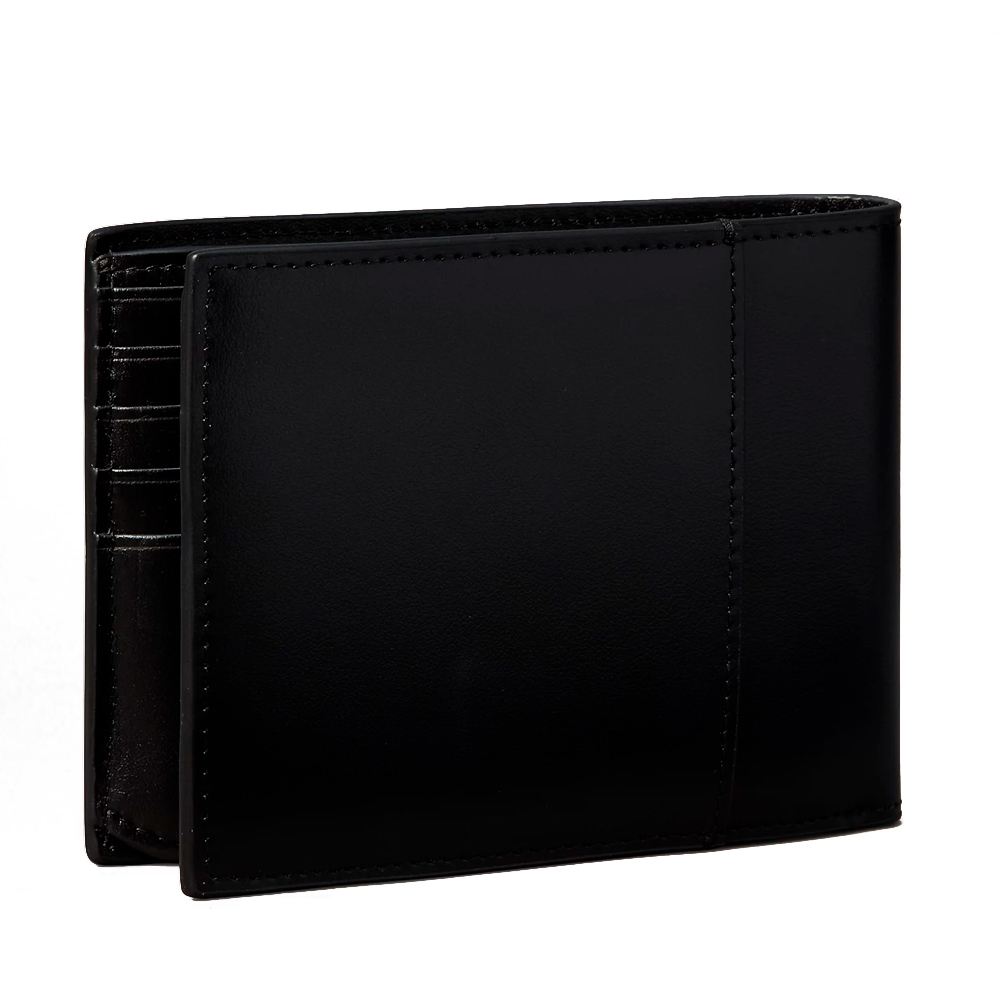 Calvin Klein Jeans Cartera de piel de plegado triple