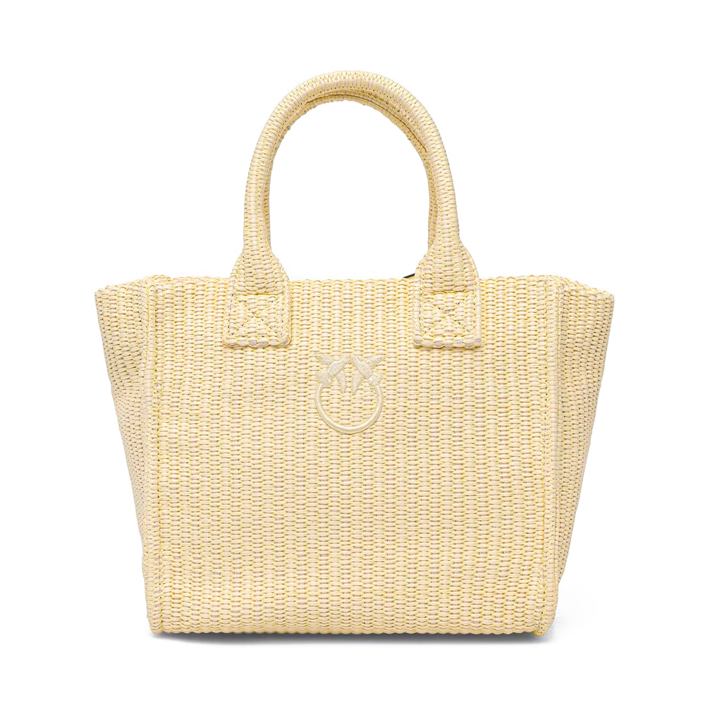 Pinko Bolso Tipo Tote Beach Shopper Mini Rafia