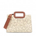 Borsa shopper beige Tous Amaya K Icon da donna