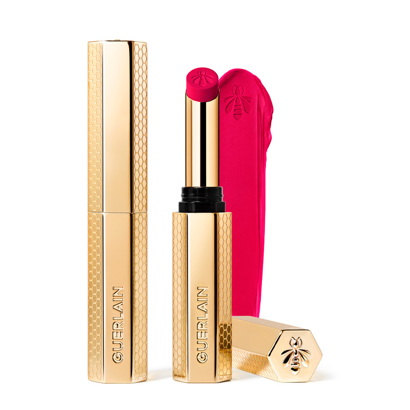 Guerlain Labiales KissKiss Bee Glow Matte El labial mate con miel que desafía la transferencia
