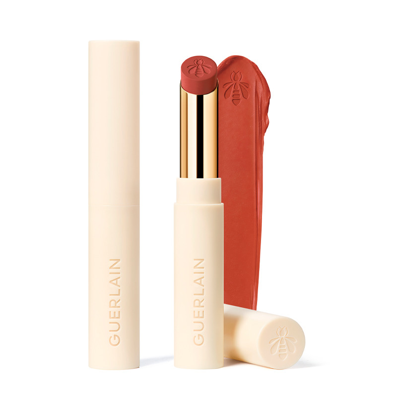 Guerlain Labiales KissKiss Bee Glow Matte Recarga - Color intenso y confort en versión sostenible