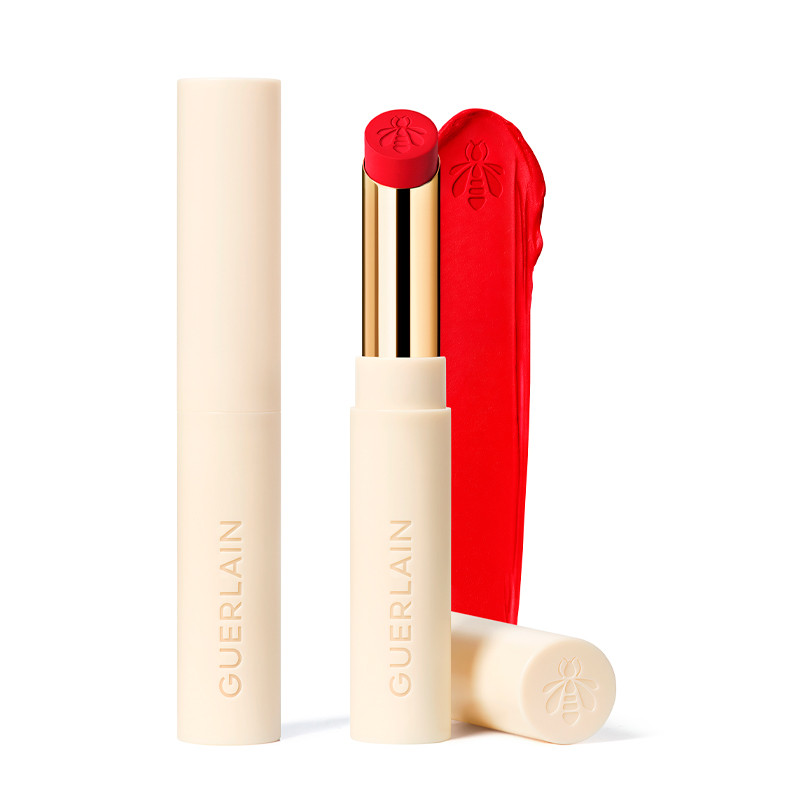 Guerlain Labiales KissKiss Bee Glow Matte Recarga - Color intenso y confort en versión sostenible