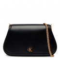 Curved wallet with chain strap