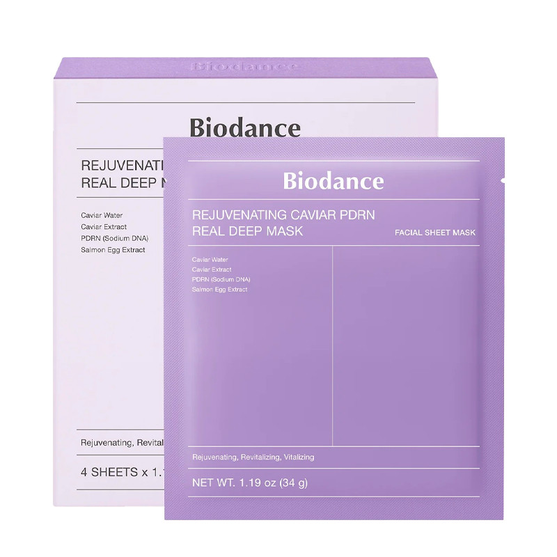 Biodance  Face Skin Care Rejuvenating Caviar Pdrn Real Deep Mask Rejuvenating Facial Mask
