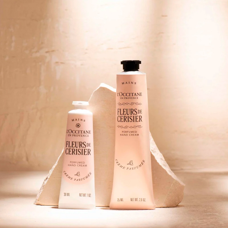 L'OCCITANE - Crema de manos Fleurs de Cerisier (Flores de Cerezo) - 75 ml – imagen 2