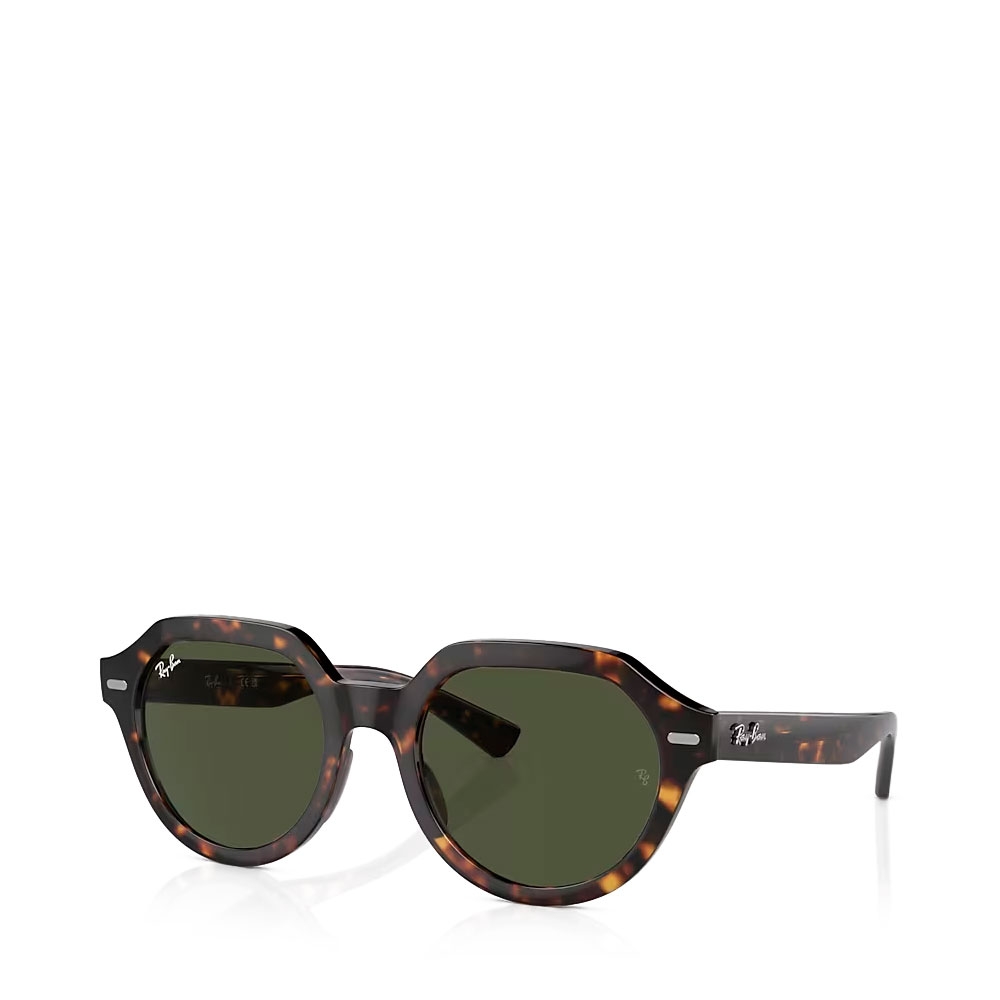 Ray-Ban Unisex Sunglass Gina - Frame color: Havana, Lens color: Green - Image 2