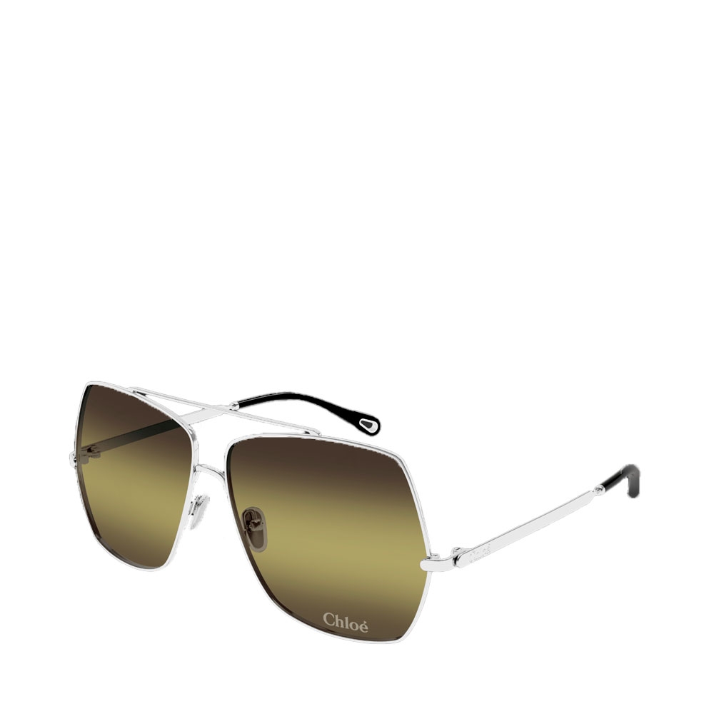 Chloe Women's Gold/Brown Sunglasses For Ch0278s Sunglasses