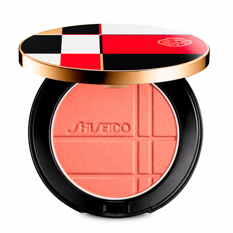 Shiseido 04 Coral Moonstone Blushers Color Glow Enhancer Multifunctional Compact Powder