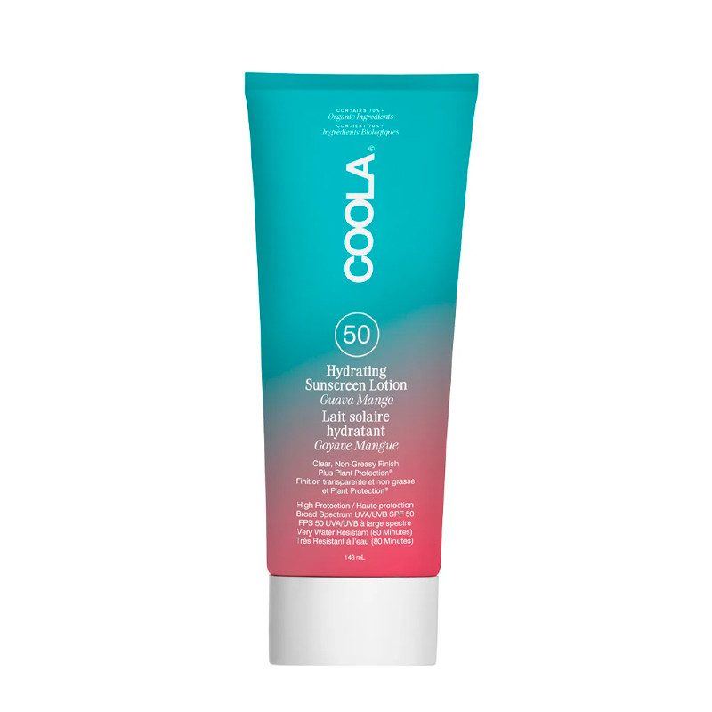 Coola  Sunscreen Body Body Sunscreen Lotion SPF 50  Guava Mango  Body Sunscreen
