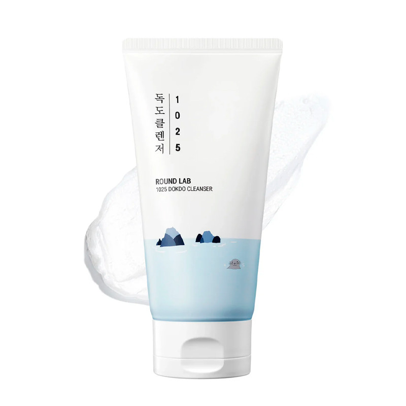 Round Lab Cosmética Facial 1025 Dokdo Cleanser Espuma Facial Limpieza Profunda