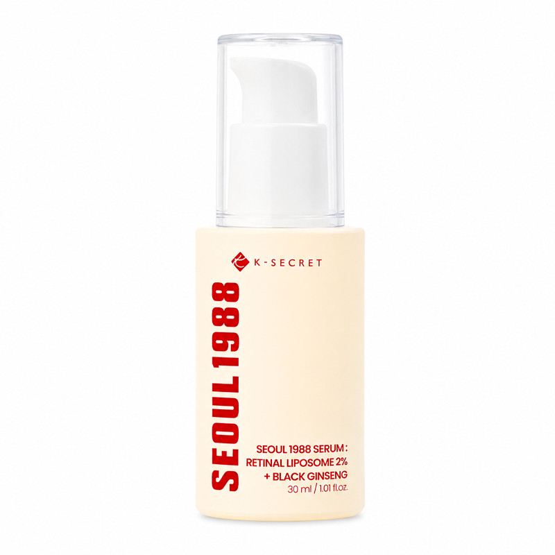 Trattamenti Viso Seoul 1988 Serum : Retinal Liposome 2% + Black Ginseng Siero Luminosità - Anti-età