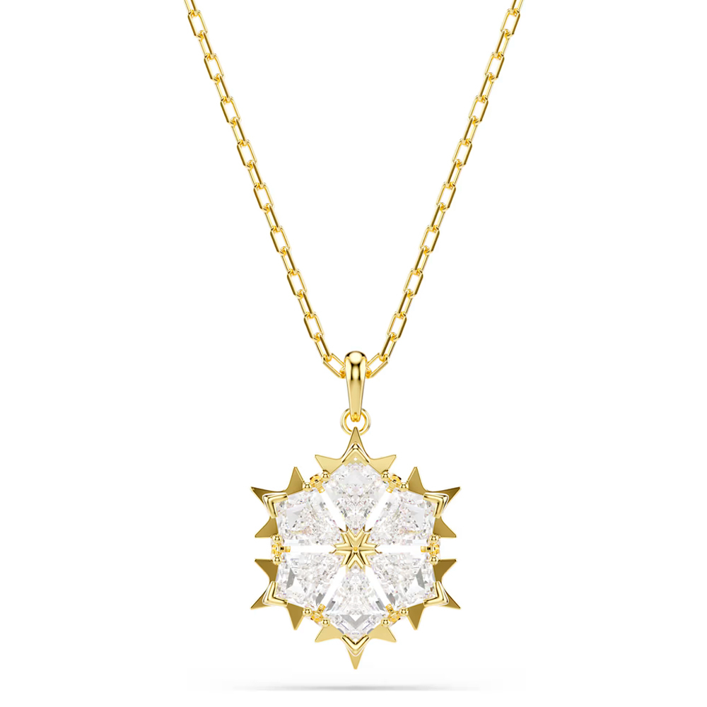 Swarovski White/Gold Necklaces Magic Pendant