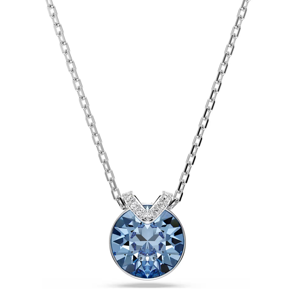 Swarovski Blue/Light Necklaces Bella V Pendant