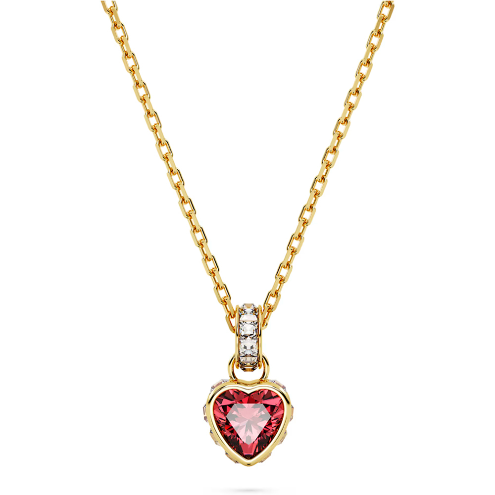 Swarovski Cadena 'Chroma' oro / rojo rubí / transparente – imagen 4