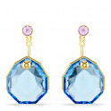 Gem ear jacket earrings
