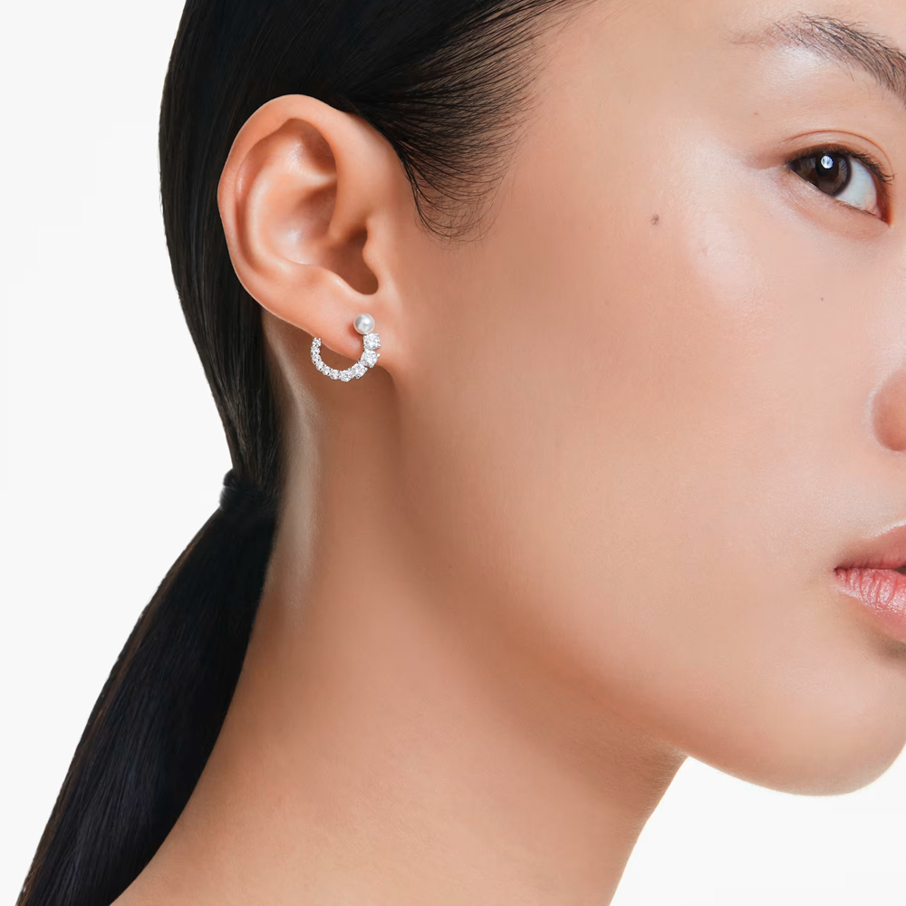 Swarovski Pendientes de aro Matrix – imagen 5
