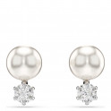 Matrix button earrings