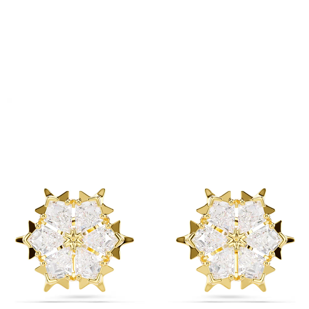 Swarovski Ohrringe Ohrringe mit magischem Knopf