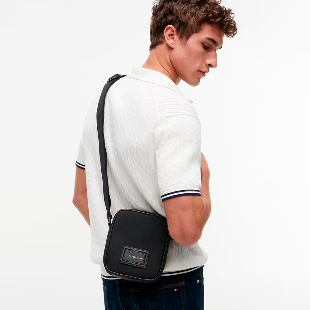 TOMMY HILFIGER Bolso de hombro  negro – imagen 5