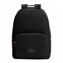 Backpack with logo patch