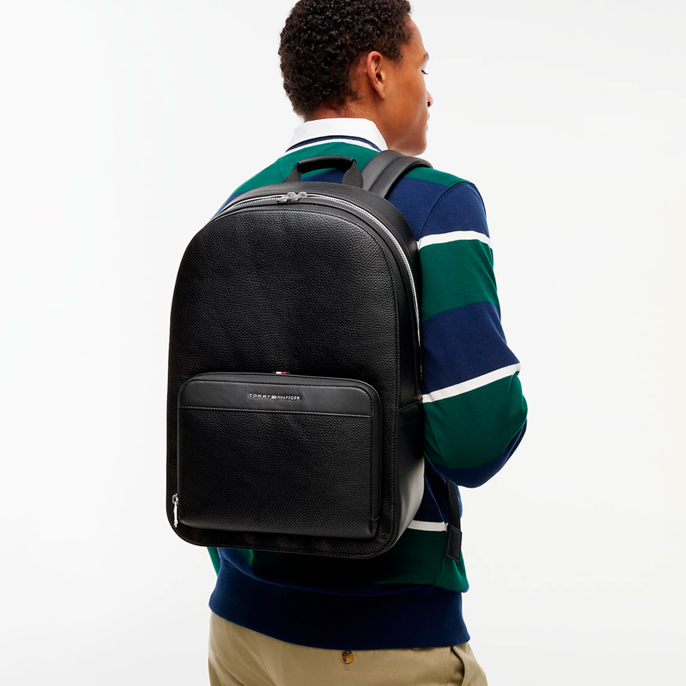 TOMMY HILFIGER Mochila 'CENTRAL DOME' negro – imagen 4