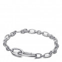 Bracelet &agrave; maillons ovales ouvrant 594678C00