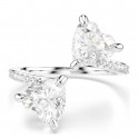 Anello aperto a forma di cuore di Mesmera