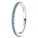 Bague scintillante en aigue-marine 192999C03