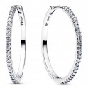 Sparkling Hoop Earrings 294650C01