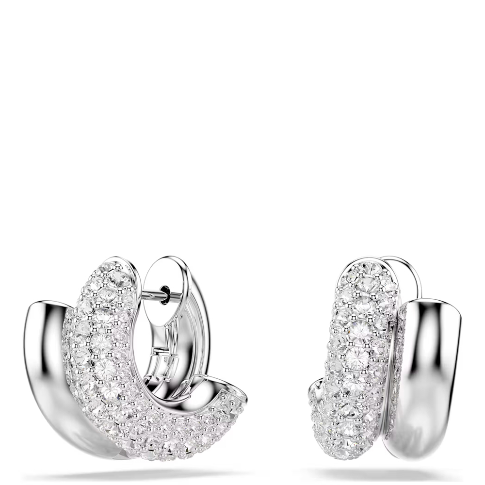 Swarovski Earrings Round Dextera Hoop Earrings