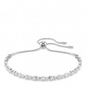 Bracelet de tennis &agrave; matrice ronde