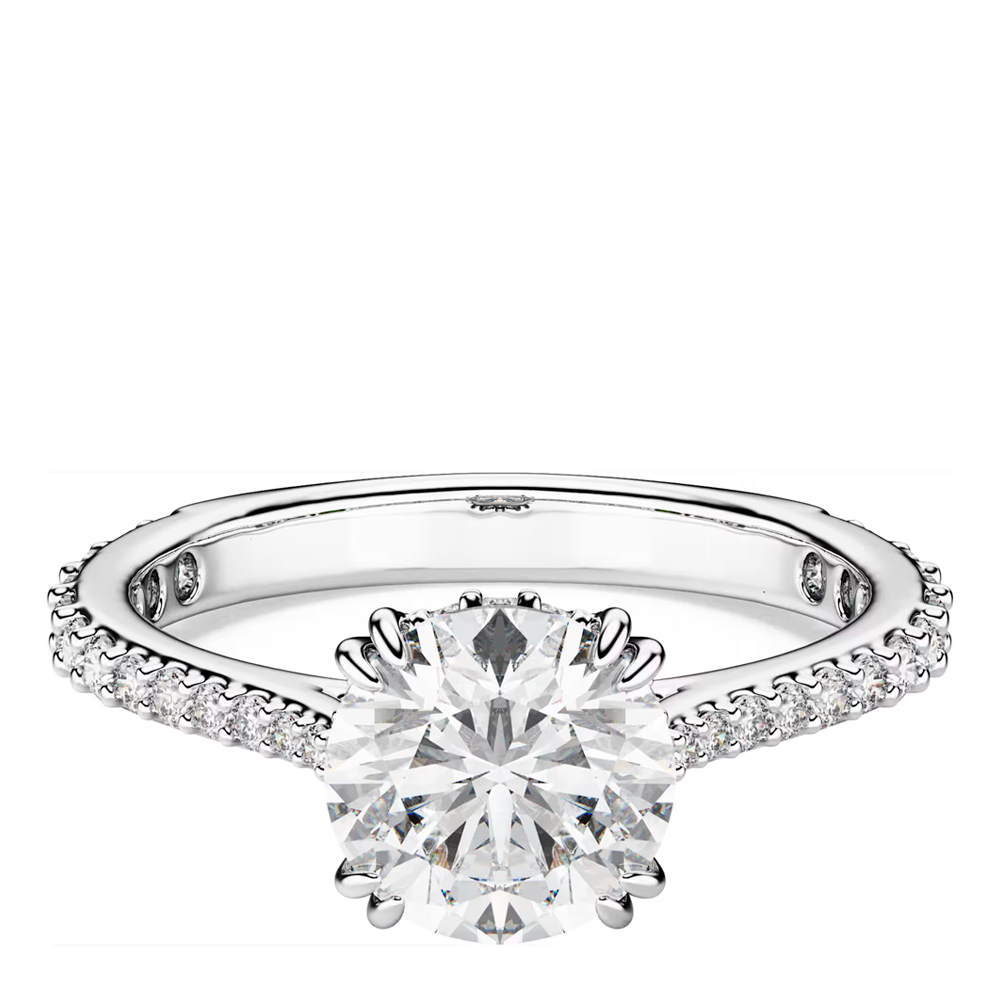 Swarovski Ringe Runder Stila Cocktailring